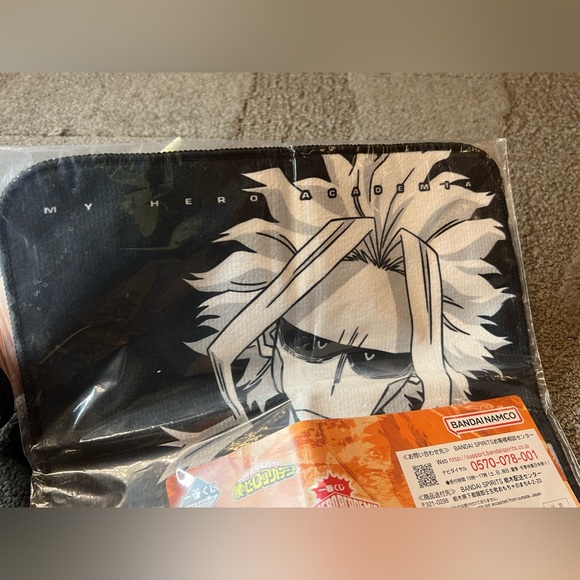 My Hero Academia Skinny All Might Ichiban Kuji Hand Towel Washcloth Japan Anime - Picture 3 of 6